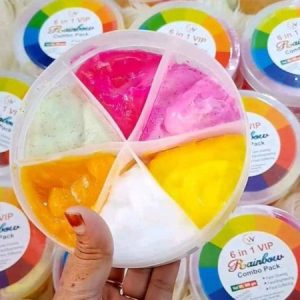 6 in 1 Vip Rainbow Combo Face Pack – 500 gm